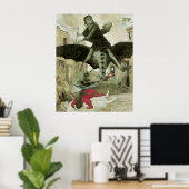 De vlag poster (Thuiskantoor)