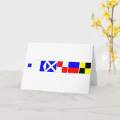 De Vlag Samuel van de code Kaart (Gele Bloem)