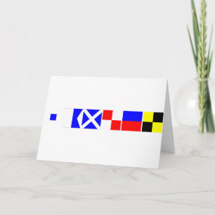 De Vlag Samuel van de code Kaart