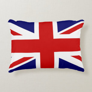 De Vlag/Union Jack van het Verenigd Koninkrijk Accent Kussen