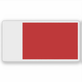 De vlag van Ajman Sticker