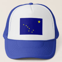 De vlag van Alaska