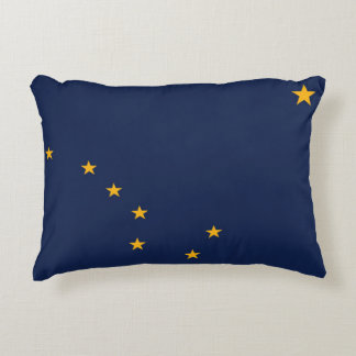 De vlag van Alaska, Verenigde Staten van Amerika Accent Kussen