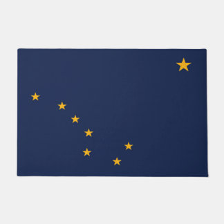 De vlag van Alaska, Verenigde Staten van Amerika Deurmat
