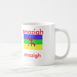 de vlag van amazigh , koffiemok