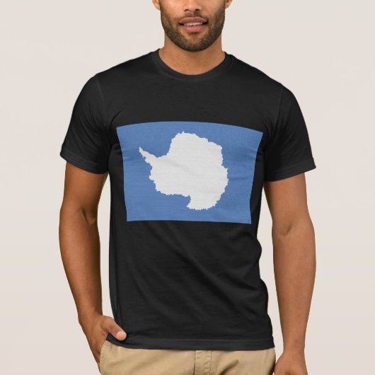 De vlag van Antarctica T-shirt (Voorkant)