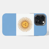 De vlag van Argentinië iPhone Hoesje (Achterkant horizontaal)