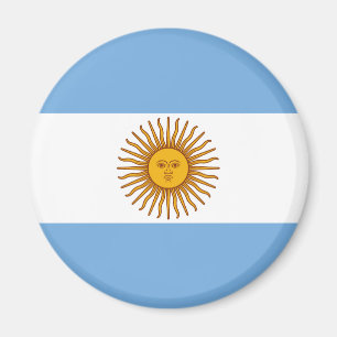 De vlag van Argentinië Magneet
