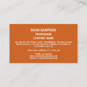 De vlag van Arizona is de vlag van Arizona Visitekaartje (Achterkant)