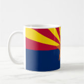 De vlag van Arizona Koffiemok (Links)