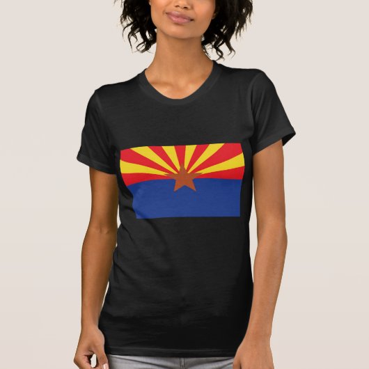 De vlag van Arizona T-shirt (Voorkant)