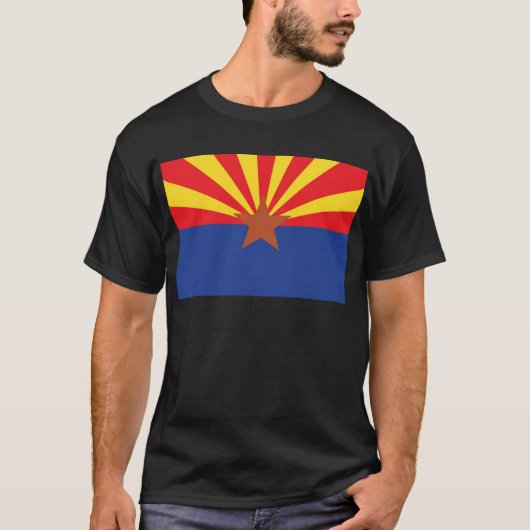 De vlag van Arizona T-shirt (Voorkant)