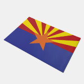 De vlag van Arizona, Verenigde Staten van Amerika Deurmat (Schuin)