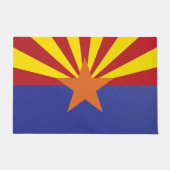 De vlag van Arizona, Verenigde Staten van Amerika Deurmat (Voorkant)
