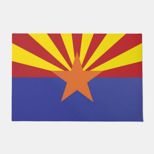 De vlag van Arizona, Verenigde Staten van Amerika Deurmat (Voorkant)