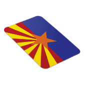 De vlag van Arizona, Verenigde Staten van Amerika Magneet (Rechterzijde)