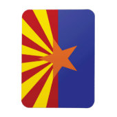 De vlag van Arizona, Verenigde Staten van Amerika Magneet (Verticaal)
