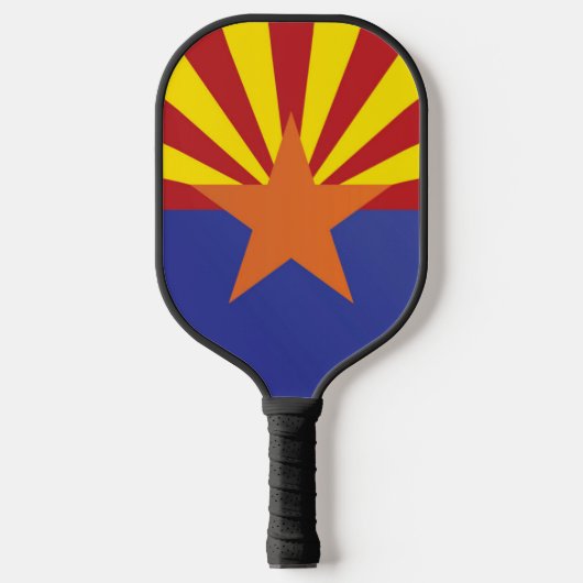 De vlag van Arizona, Verenigde Staten van Amerika Pickleball Paddle (Voorkant)