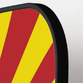 De vlag van Arizona, Verenigde Staten van Amerika Pickleball Paddle (Links Detail)