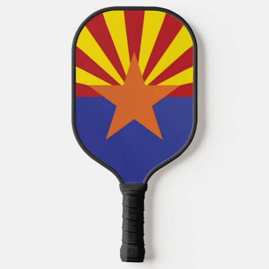 De vlag van Arizona, Verenigde Staten van Amerika Pickleball Paddle (Achterkant)