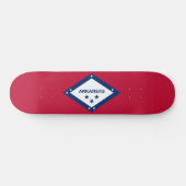 De vlag van Arkansas Persoonlijk Skateboard (Horizontaal)