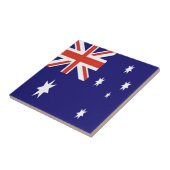De vlag van Australië Tegeltje (Zijkant)
