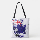 de vlag van Australië Tote Bag (Achterkant)