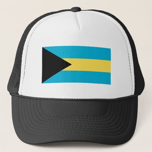 De vlag van Bahama's Trucker Pet (Voorkant)