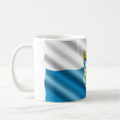 De vlag van Beieren Koffiemok (Links)