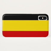 De vlag van België Case-Mate iPhone Case (Achterkant (horizontaal))