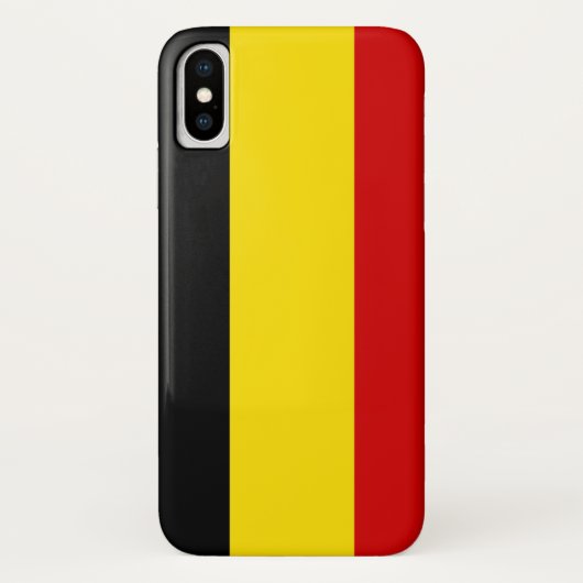 De vlag van België Case-Mate iPhone Case (Achterkant)