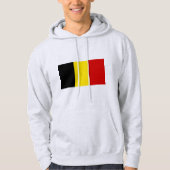 De vlag van België Hoodie (Voorkant)