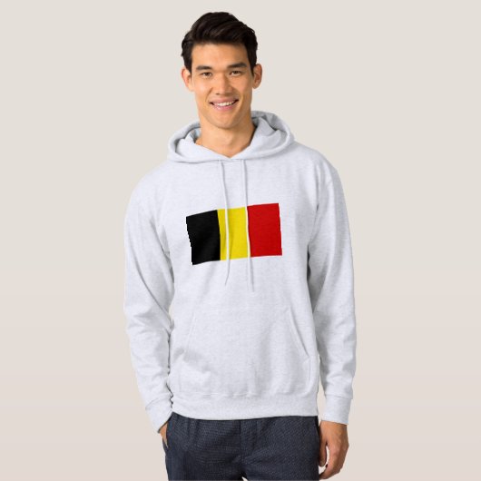 De vlag van België Hoodie (Voorkant volledig)
