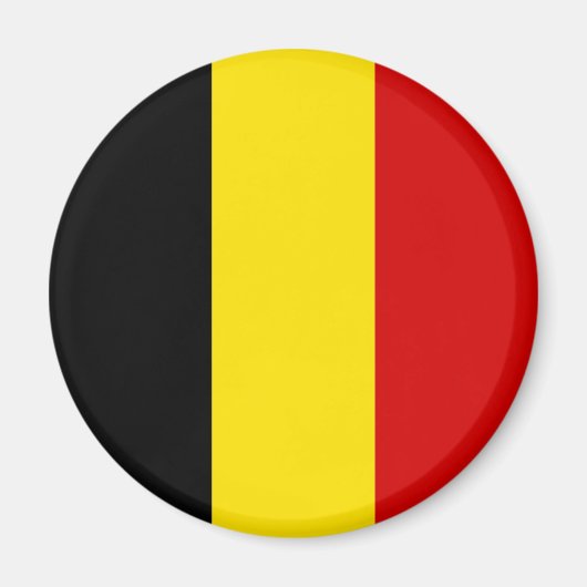 De vlag van België Magneet (Voorkant)