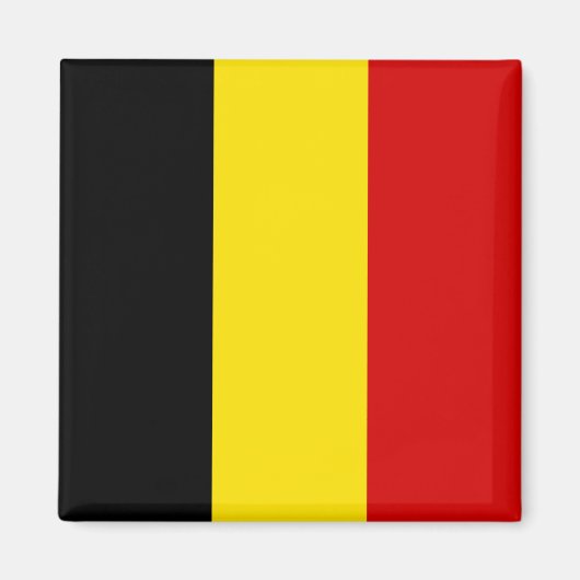 De vlag van België Magneet (Voorkant)
