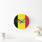 De vlag van België Ronde Klok (Huis)