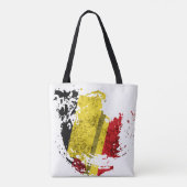 de vlag van België Tote Bag (Achterkant)