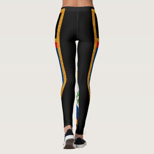 De Vlag van Belize Leggings (Achterkant)