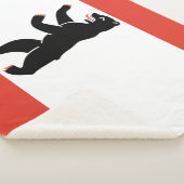 De vlag van Berlijn (Duitse stad) Sherpa Deken (3/4)