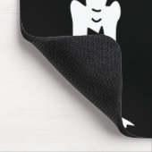 De vlag van Blackbeard Authentic Muismat (Hoek)