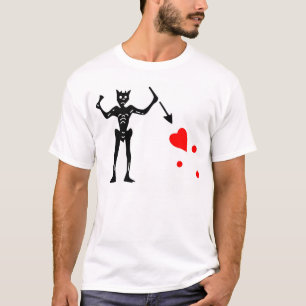 De vlag van Blackbeard Authentic T-shirt