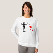 De vlag van Blackbeard Authentic T-shirt (Voorkant volledig)