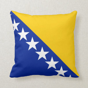 De Vlag van Bosnië-Herzegovina Kussen