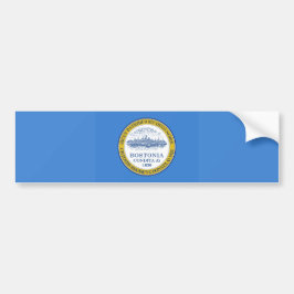 De vlag van Boston (Massachusetts) Bumpersticker