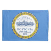 De vlag van Boston (Massachusetts) Kussensloop (Achterkant)