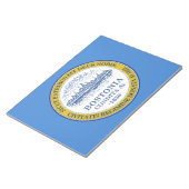De vlag van Boston (Massachusetts) Notitieblok (Schuin)
