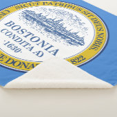 De vlag van Boston (Massachusetts) Sherpa Deken (3/4)