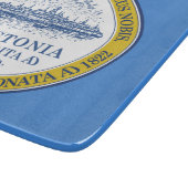 De vlag van Boston (Massachusetts) Snijplank (Hoek)