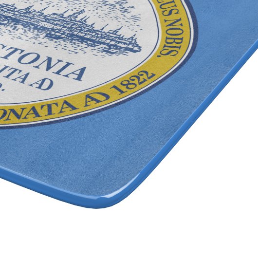 De vlag van Boston (Massachusetts) Snijplank (Hoek)