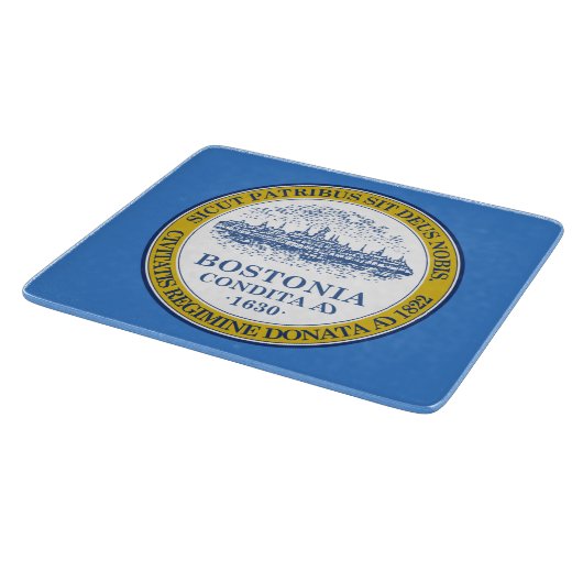 De vlag van Boston (Massachusetts) Snijplank (Hoek)